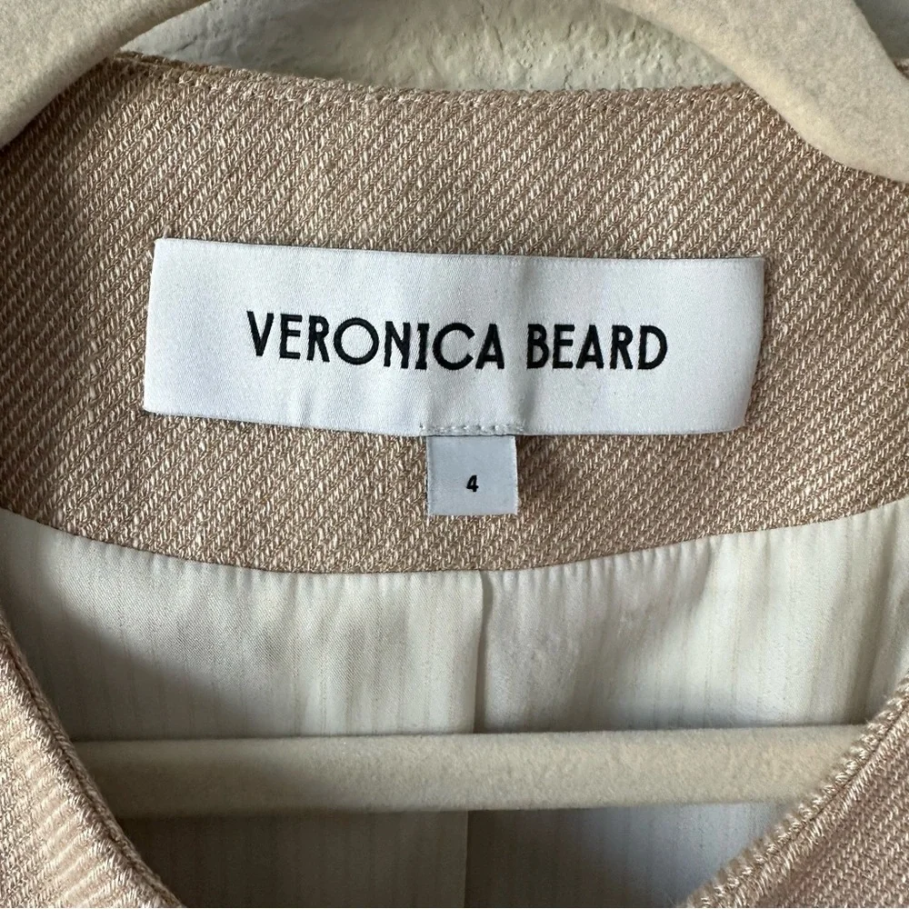 Veronica Beard Tamara Vest in Sandalwood
Melange SZ US 4 - Picture 5 of 8